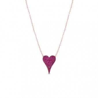 MacroHeart Necklace - The Writings of Love