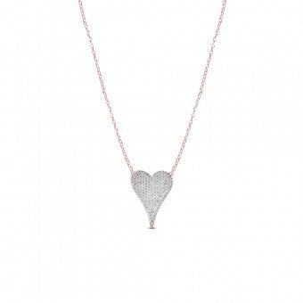 MacroHeart Necklace - Le Scritte dell'Amore