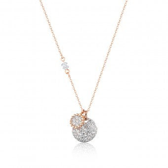 Double Charms necklace- Le Scritte dell'Amore