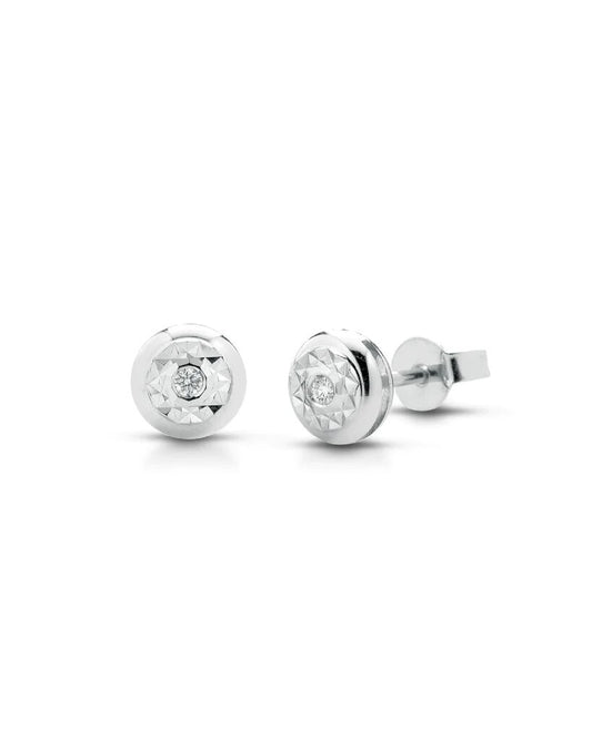 ORCIPSF-2 white gold earrings